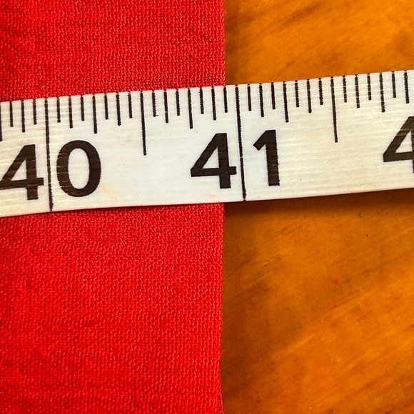 1X CM Shapes red Calcutta Crinkle wide leg pull on pants with pockets - Picture 11 of 12